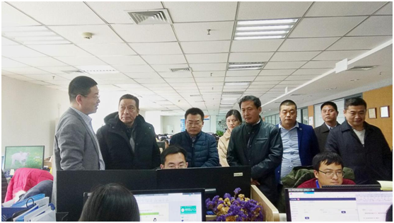 省標(biāo)準(zhǔn)化研究院、省電子商務(wù)協(xié)會(huì)等領(lǐng)導(dǎo),蒞臨瑞諾國(guó)際考察指導(dǎo)